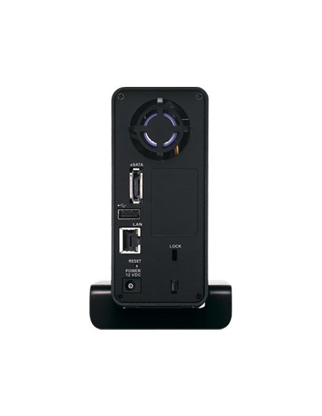 Zyxel NSA310 + 1TB Collegamento ethernet LAN Nero