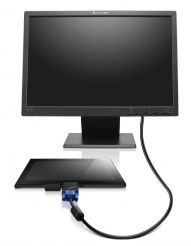 Lenovo ThinkPad Tablet 2 VGA Adapter DB-15 Nero