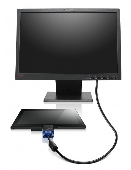 Lenovo ThinkPad Tablet 2 VGA Adapter DB-15 Nero
