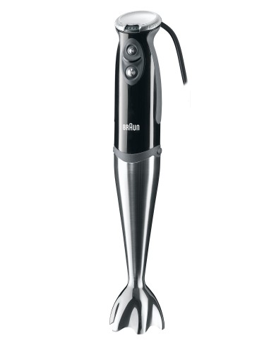 Braun MR 700 Frullatore ad immersione 600 W Nero, Argento