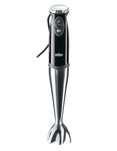 Braun MR 700 Frullatore ad immersione 600 W Nero, Argento