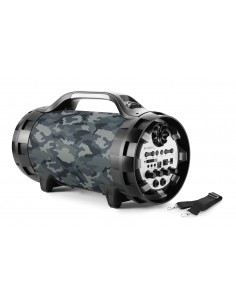 BigBen Interactive SPEAKER BLUETOOTH GHETTO BLASTER BT50ARMY BT50ARMY 3499550360363 AUDIO SPEAKERS