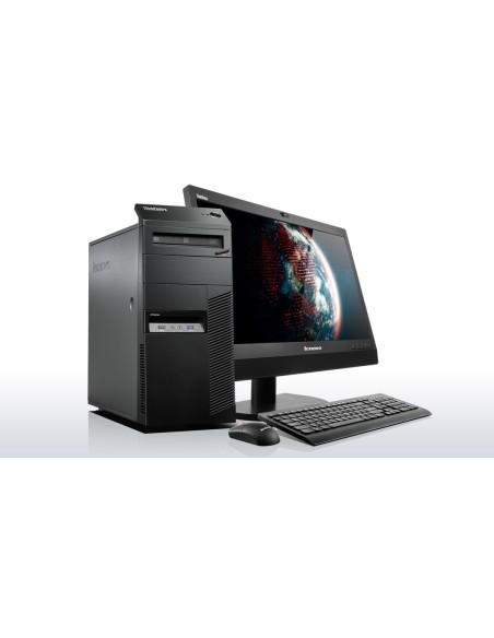 Lenovo ThinkCentre M93p DDR3-SDRAM i7-4770 Mini Tower Intel® Core™ i7 4 GB 1000 GB HDD Windows 7 Professional PC Nero