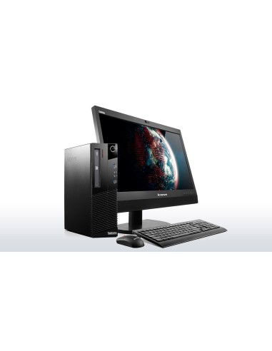 Lenovo ThinkCentre M93p DDR3-SDRAM i5-4570 SFF Intel® Core™ i5 4 GB 500 GB HDD Windows 7 Professional PC Nero