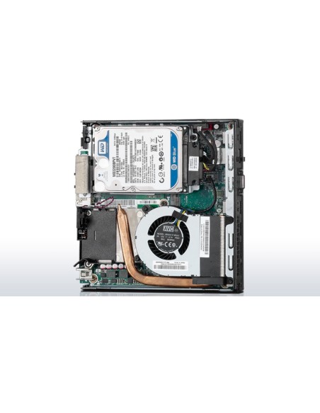 Lenovo ThinkCentre M73 DDR3-SDRAM G3220T USFF Intel® Pentium® G 4 GB 500 GB Hard Disk Ibrido Windows 7 Professional PC Nero