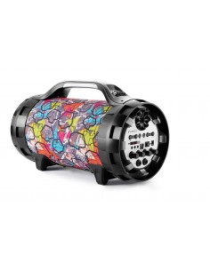BigBen Interactive SPEAKER BLUETOOTH GHETTO BLASTER BT50GRAFF BT50GRAFF 3499550360370 AUDIO SPEAKERS