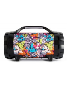 BigBen Interactive SPEAKER BLUETOOTH GHETTO BLASTER BT50GRAFF BT50GRAFF 3499550360370 AUDIO SPEAKERS 2