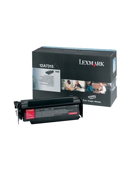 Lexmark T420 High Yield Print Cartridge (10k) cartuccia toner Originale Nero
