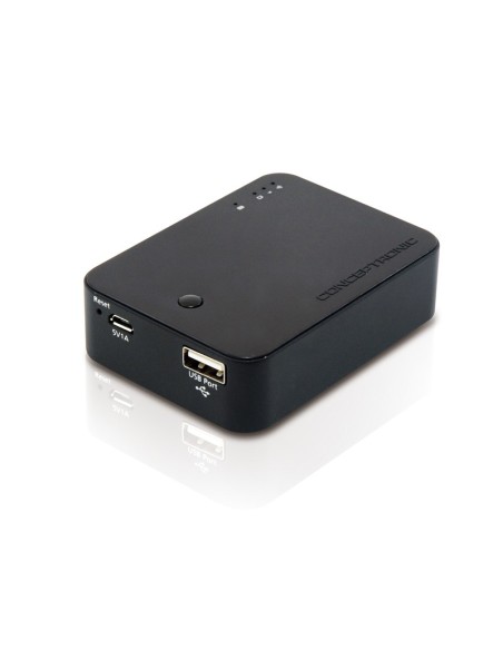 Conceptronic StreamVault Lettore di schede wireless con Power Bank