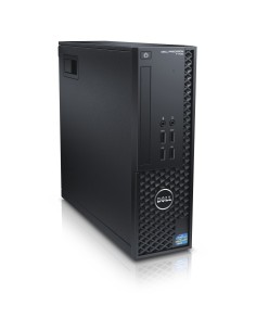 DELL Precision T1700 DDR3-SDRAM E3-1240V3 Mini Tower Famiglia Intel® Xeon® E3 v3 8 GB 500 GB HDD Windows 7 Professional PC Nero