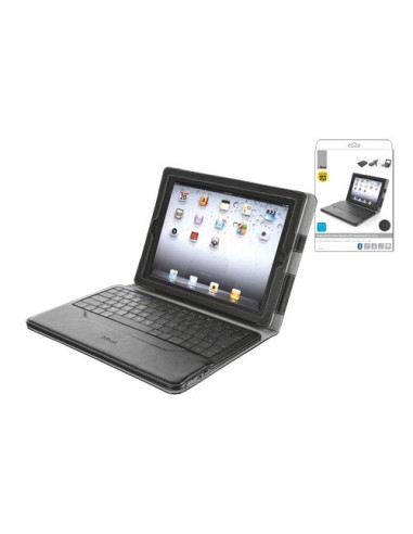 Trust 18445 custodia per tablet Custodia a libro Nero