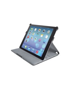 Trust 19433 custodia per tablet Custodia a libro Nero, Argento
