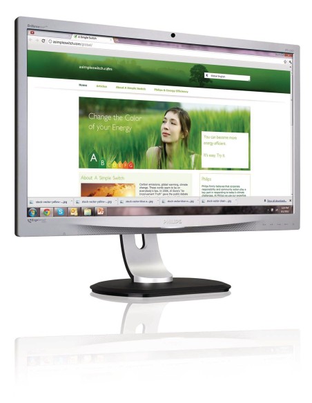 Philips Brilliance Monitor LCD IPS, retroilluminazione a LED 231P4QRYES 00