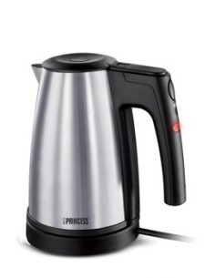 Princess 232163 bollitore elettrico 0,5 L 1100 W Nero, Argento