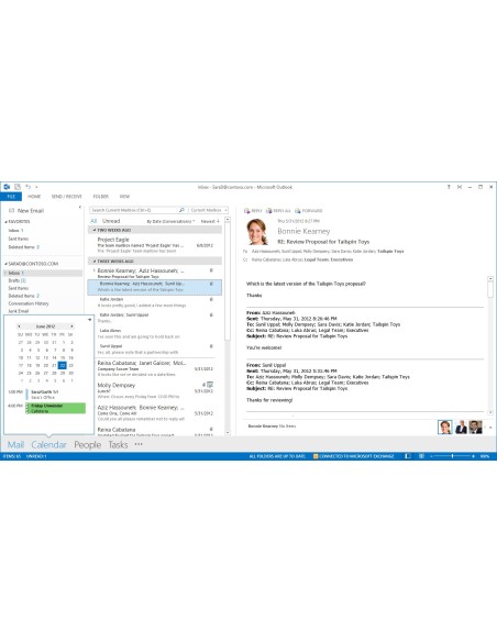 Microsoft Office Professional 2013 1 licenza e Inglese