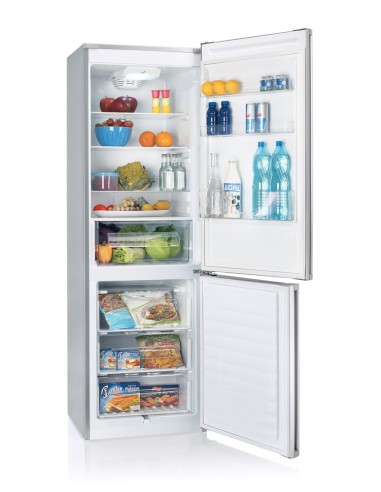 Candy CKCS 6182 SV frigorifero con congelatore Libera installazione 284 L Argento