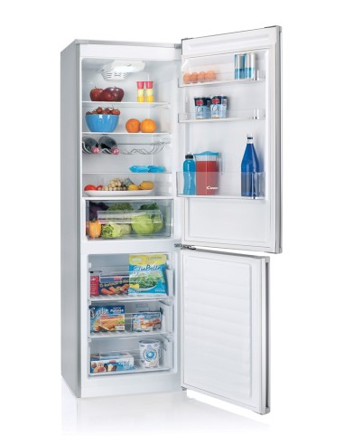 Candy CKCF 6184 IS frigorifero con congelatore Libera installazione 278 L Argento