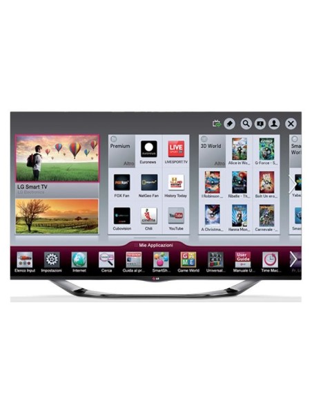 LG 42LA690S TV 106,7 cm (42") Full HD Smart TV Wi-Fi Carbonio