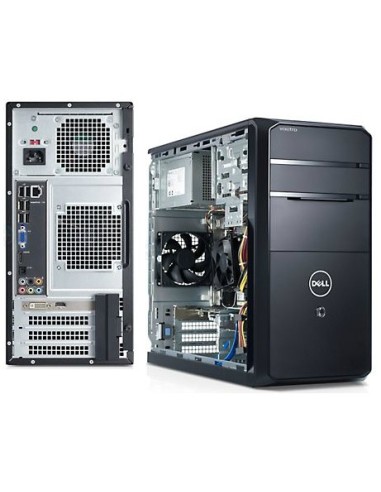 DELL Vostro 470 DDR3-SDRAM i7-3770 Mini Tower Intel® Core™ i7 8 GB 1000 GB HDD Windows 8 Pro PC Nero