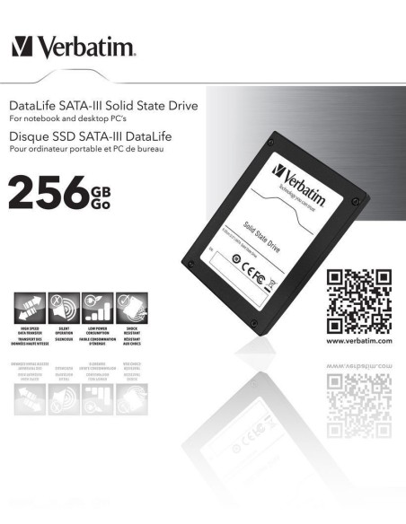 Verbatim DataLife 2.5" 256 GB Serial ATA III