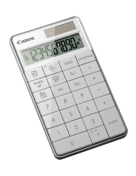 Canon X Mark I Keypad calcolatrice Desktop Calcolatrice di base Bianco