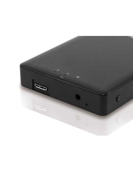 Conceptronic CSVW25DC contenitore di unità di archiviazione Box esterno HDD Nero 2.5"