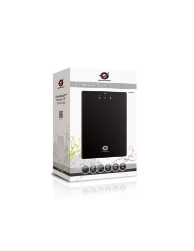 Conceptronic CSVW25DC contenitore di unità di archiviazione Box esterno HDD Nero 2.5"