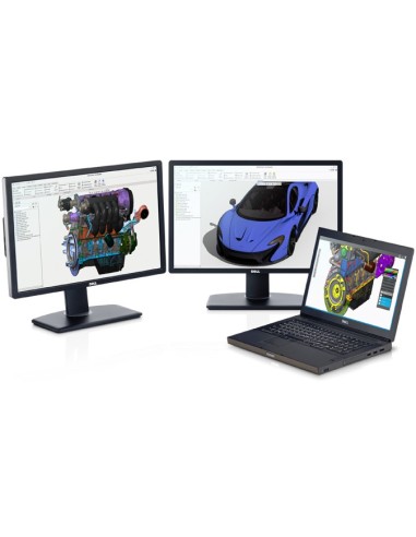 DELL Precision M6800 Workstation mobile 43,9 cm (17.3") Full HD Intel® Core™ i7 16 GB DDR3-SDRAM 750 GB HDD Wi-Fi 4 (802.11n)