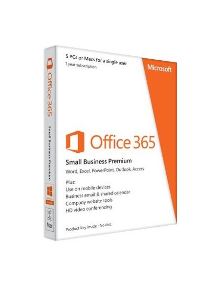 Microsoft Office 365 Small Business Premium Full 5 licenza e 1 anno i Inglese
