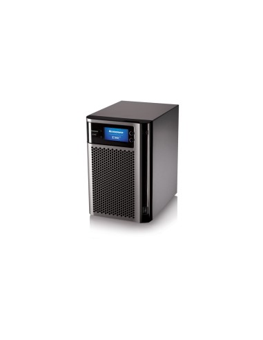 Lenovo TotalStorage Series EMC px6-300d Diskless Server di archiviazione Desktop Collegamento ethernet LAN Nero, Argento D525