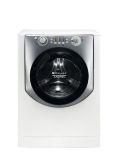 Hotpoint Aqualtis AQ82L 09 IT lavatrice Caricamento frontale 8 kg 1000 Giri min Argento, Bianco