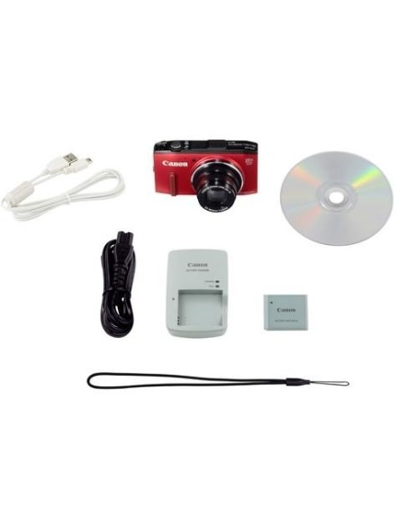 Canon PowerShot SX280 HS 1 2.3" Fotocamera compatta 12,1 MP CMOS 4000 x 3000 Pixel Rosso