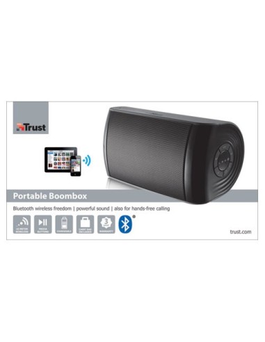 Trust Portable Boombox Nero