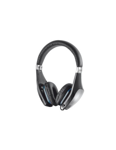 Trust Eleno Auricolare Cablato A Padiglione Musica e Chiamate Nero