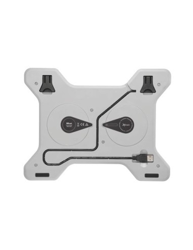 Trust Xstream Breeze base di raffreddamento per notebook 40,6 cm (16") Argento