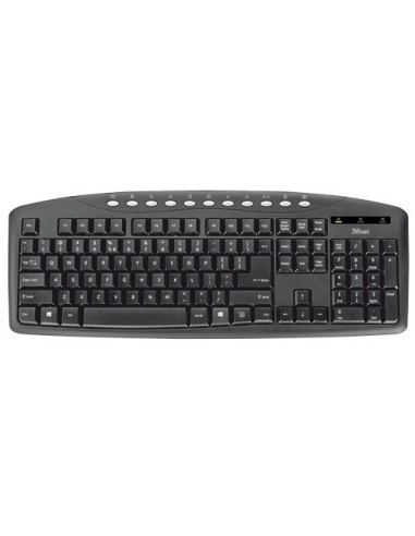 Trust 18953 tastiera USB Italiano Nero