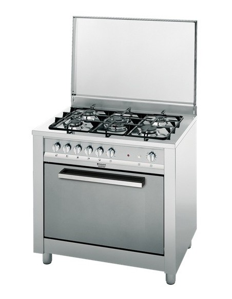 Hotpoint CP97SG1  HA S Cucina Gas Acciaio inossidabile