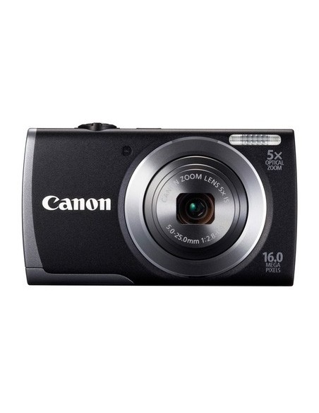 Canon PowerShot A3500 IS 1 2.3" Fotocamera compatta 16 MP CCD 4608 x 3456 Pixel Nero