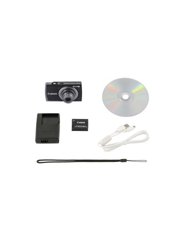 Canon PowerShot A3500 IS 1 2.3" Fotocamera compatta 16 MP CCD 4608 x 3456 Pixel Nero