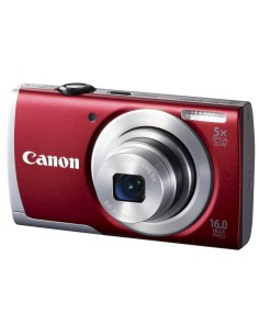 Canon PowerShot A2600 1 2.3" Fotocamera compatta 16 MP CCD 4608 x 3456 Pixel Rosso
