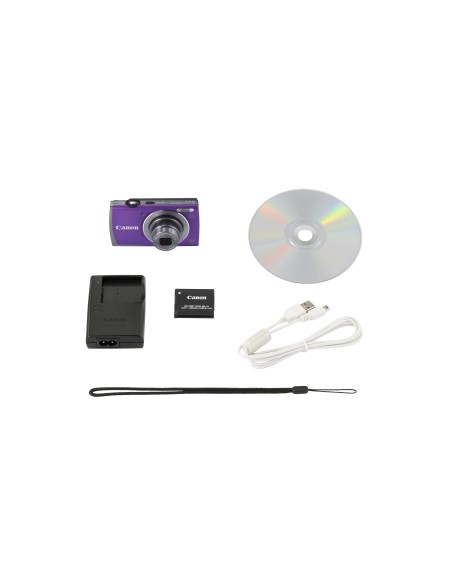 Canon PowerShot A3500 IS 1 2.3" Fotocamera compatta 16 MP CCD 4608 x 3456 Pixel Porpora