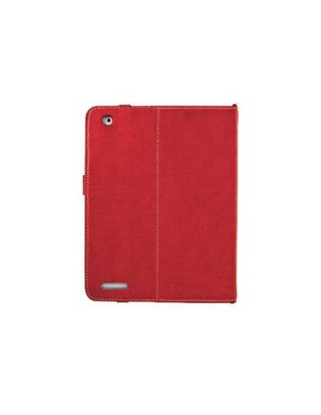 Trust 19107 custodia per tablet Custodia a libro Rosso, Bianco
