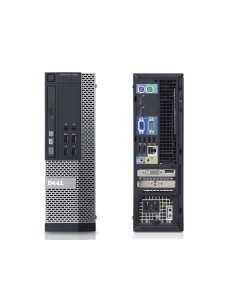 DELL OptiPlex 9020 DDR3-SDRAM i3-4130 SFF Intel® Core™ i3 4 GB 500 GB HDD Windows 7 Professional PC Nero, Grigio 2