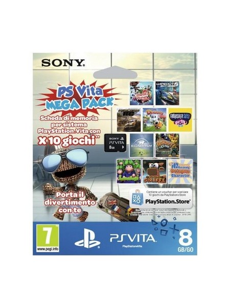 Sony 8GB MC + Mega Pack Voucher