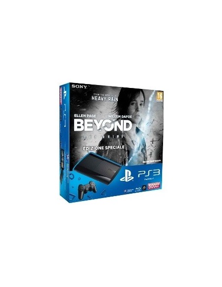 Sony PlayStation 3 500GB, Beyound Anime SP. ED. + The Last of Us Wi-Fi Nero