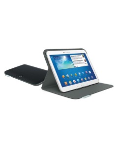 Logitech 939-000728 custodia per tablet 25,6 cm (10.1") Custodia a libro Nero, Carbonio