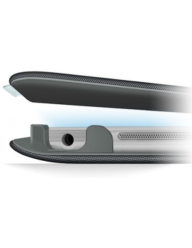 Logitech 939-000728 custodia per tablet 25,6 cm (10.1") Custodia a libro Nero, Carbonio