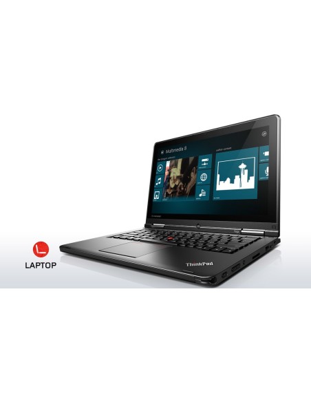 Lenovo ThinkPad Yoga Computer portatile 31,8 cm (12.5") Touch screen Full HD Intel® Core™ i7 8 GB DDR3-SDRAM 256 GB SSD Windows