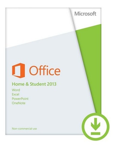 Microsoft Office Home and Student 2013, x32 64, PKL, 1u, 1pc, ESD, ITA 1 licenza e
