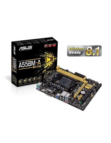 ASUS A55BM-A USB3 AMD A55 FCH Socket FM2+ micro ATX